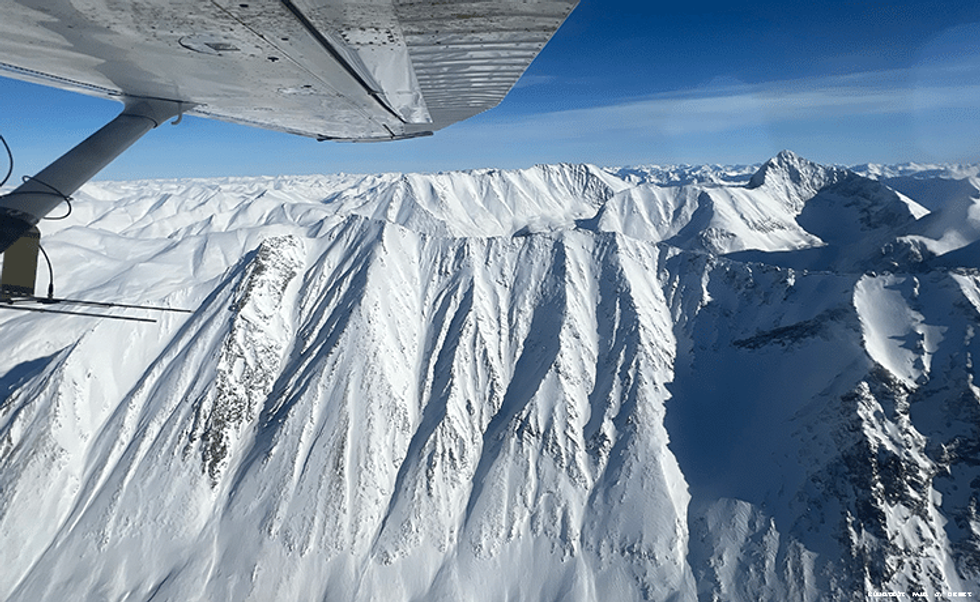 Go flightseeing in the Yukon