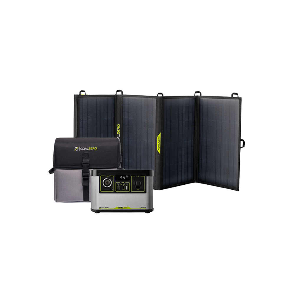 Goal Zero Yeti 200X + Nomad 50 Solar Kit