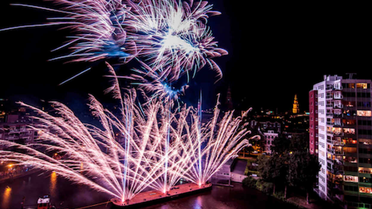 Groningen, Netherlands Every year the city of Groningen lights a firework to celebrate Bommen Berend (a traditional holiday). We always celebrate with friends who live so nearby that you feel like you’re part of the fireworks.