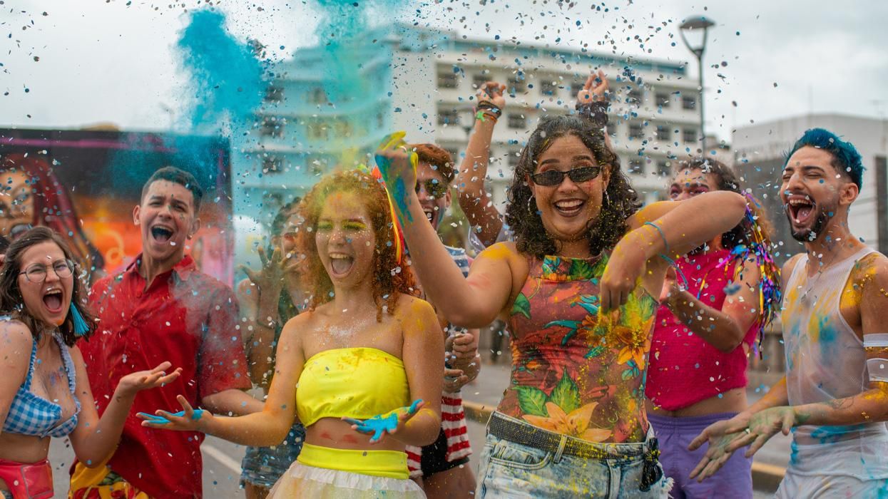 Group at Brazilian Carnival