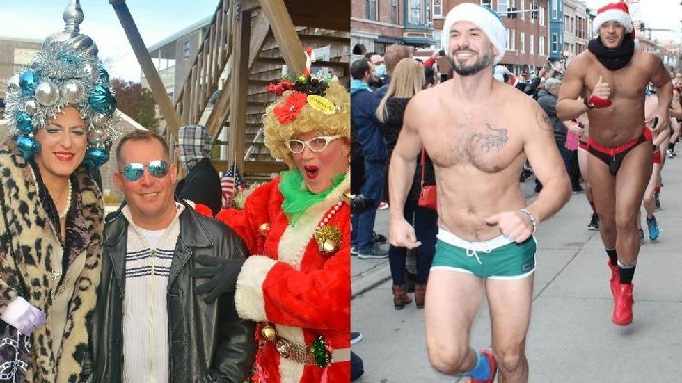 Here are some of our favorite Santa speedo and skivvy races for 2021