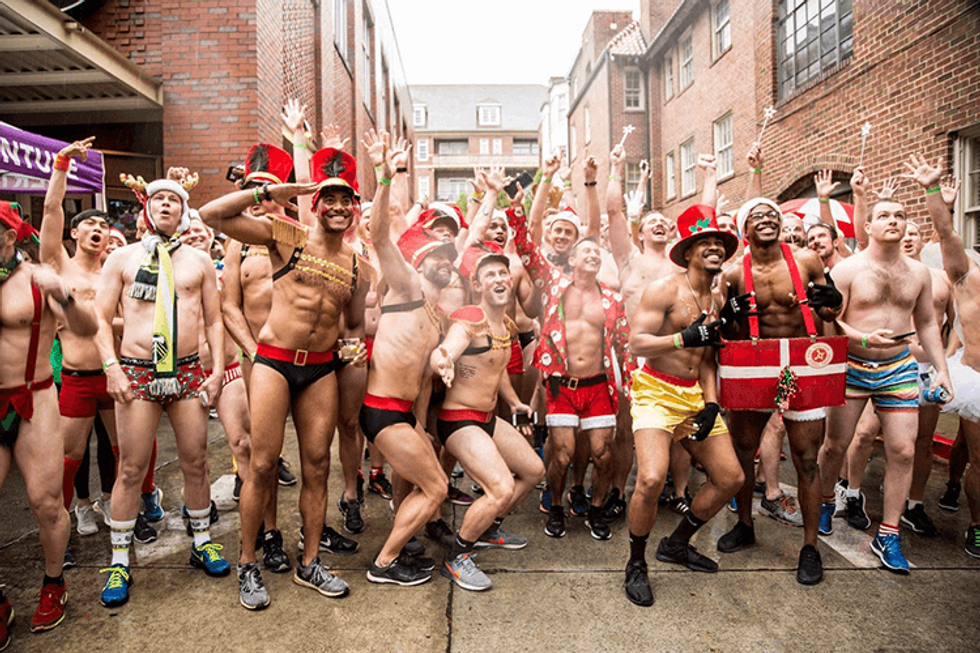 Here are some of our favorite Santa speedo and skivvy races for 2021