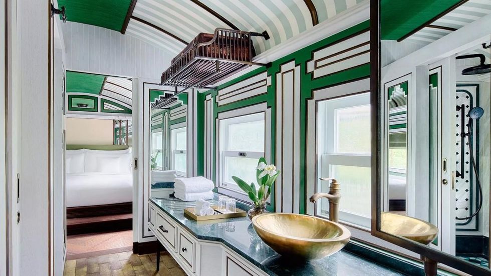 Heritage Railcar Bedroom Suite at InterContinental Khao Yai Resort