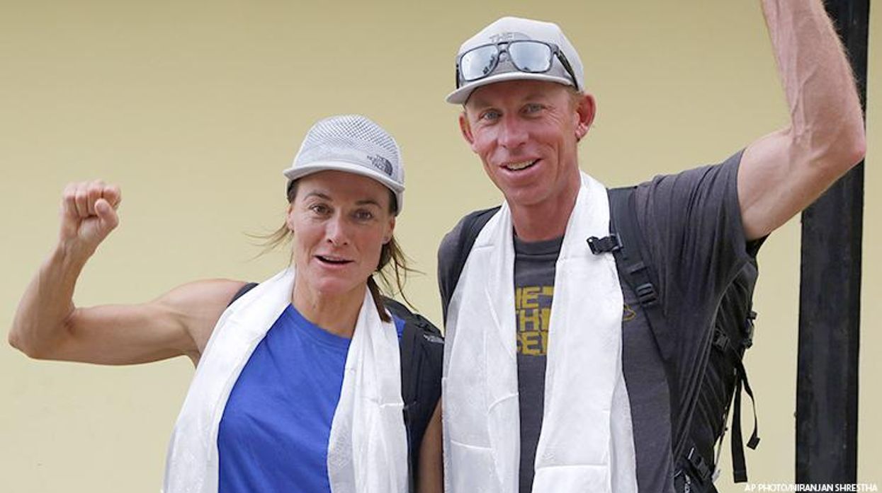 Hilaree Nelson and James Morrison