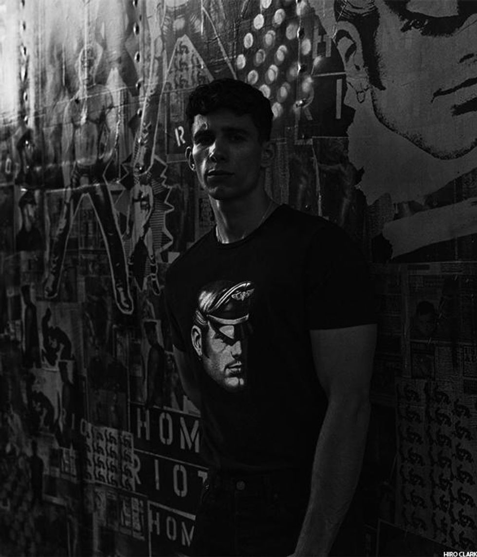 Hiro Clark's Darkroom/Tom of Finland line of hoodies, shirts, and shorts