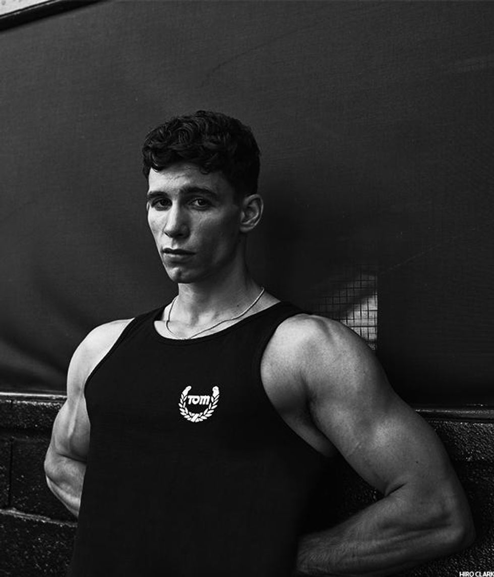 Hiro Clark's Darkroom/Tom of Finland line of hoodies, shirts, and shorts