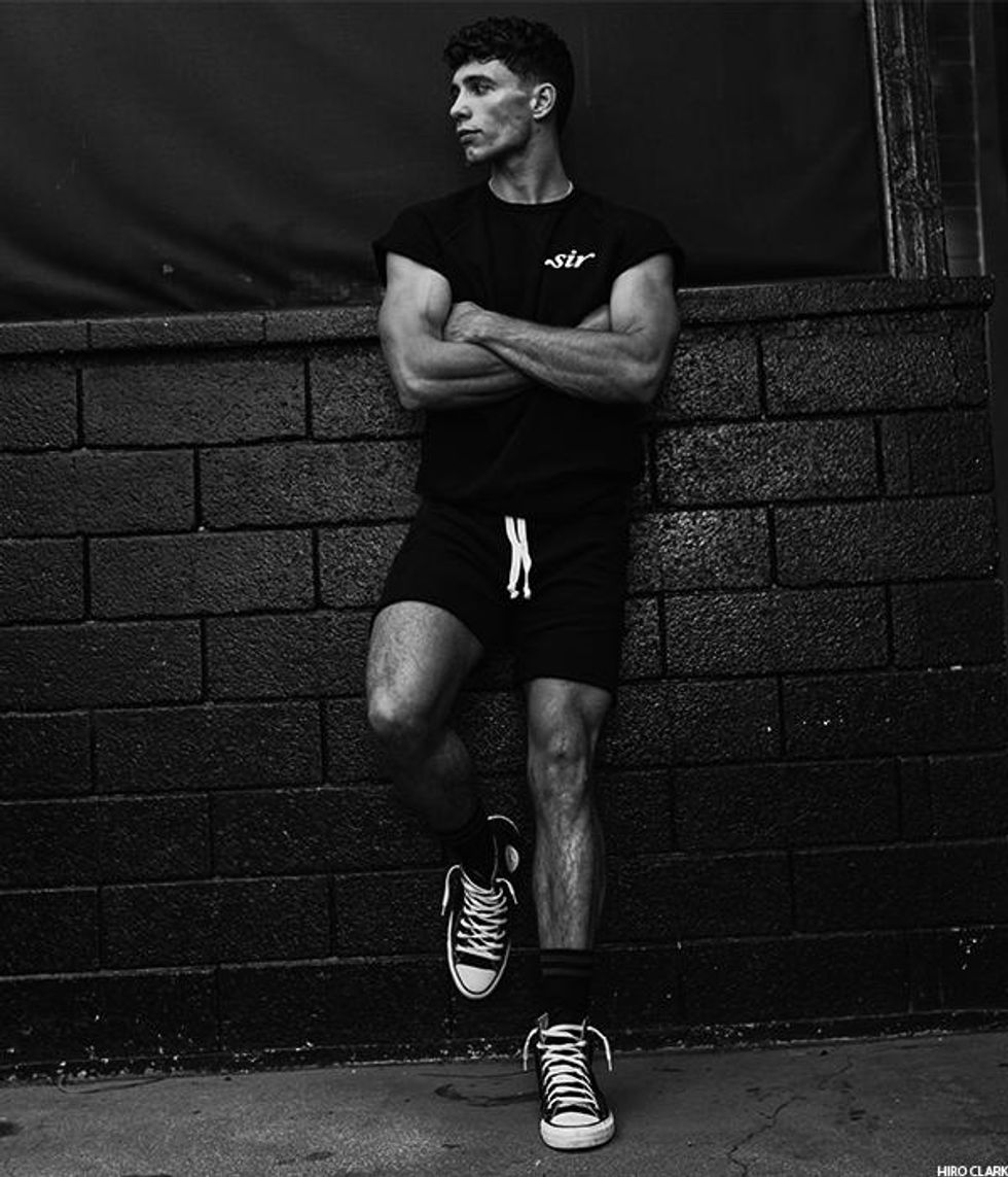 Hiro Clark's Darkroom/Tom of Finland line of hoodies, shirts, and shorts