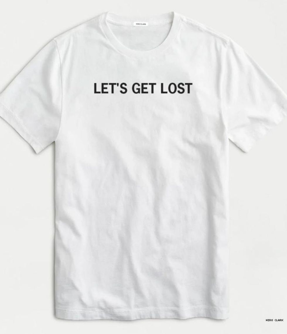 Hiro Clark's Let's Get Lost tee