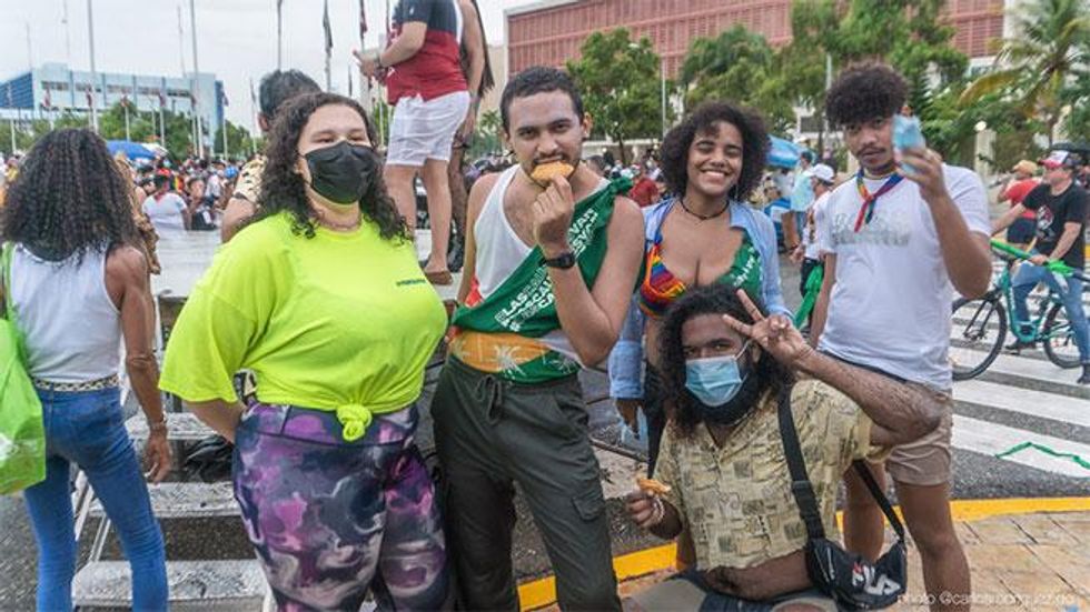 Hundreds of LGBTIQ+ Protest Discrimination in the Dominican Republic