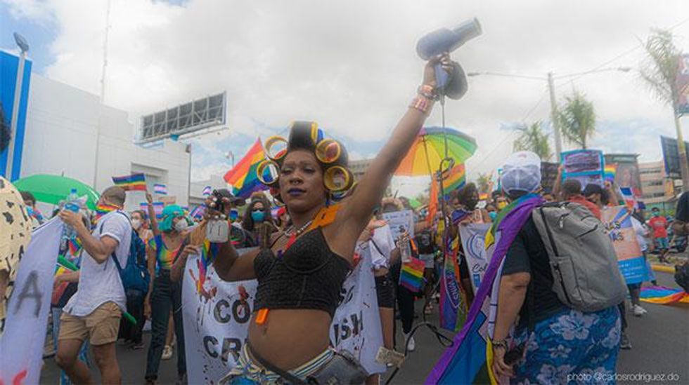 Hundreds of LGBTIQ+ Protest Discrimination in the Dominican Republic