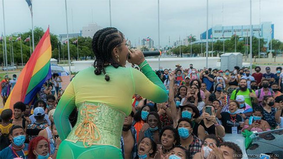 Hundreds of LGBTIQ+ Protest Discrimination in the Dominican Republic