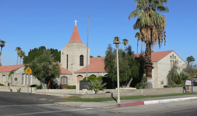 Burned Palm Springs Church Gets New Life as Hotel