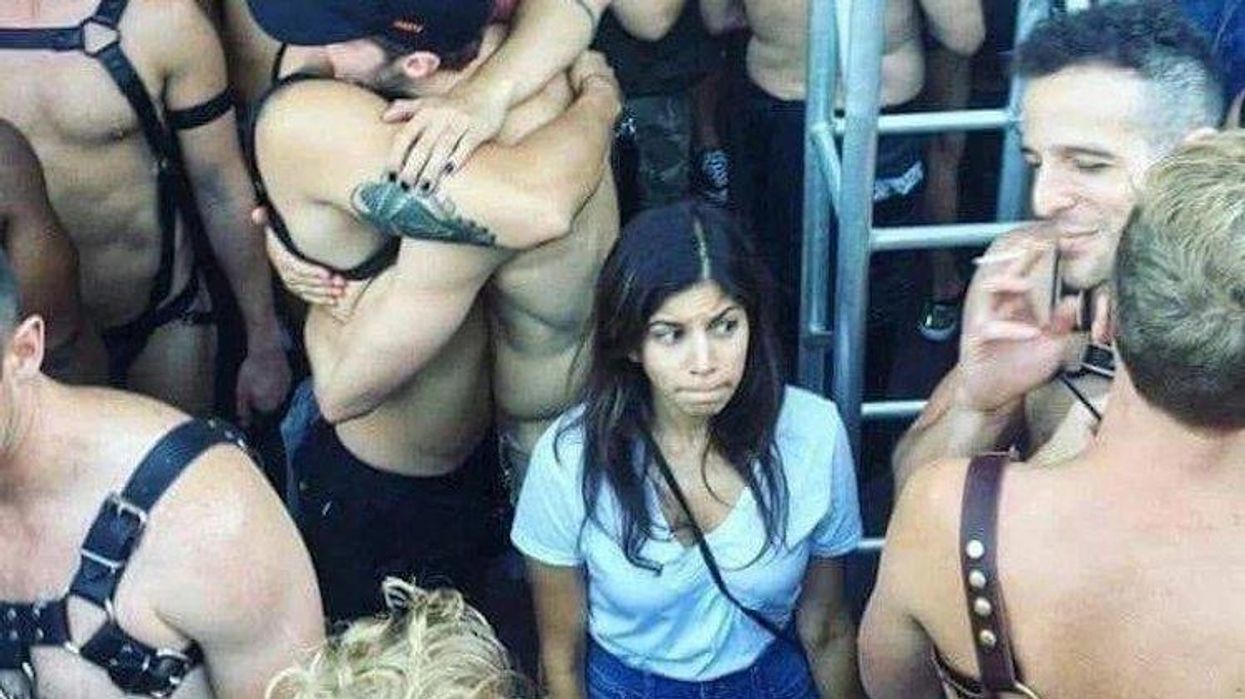 Woman at Center of Infamous Gay Meme Identifies Herself