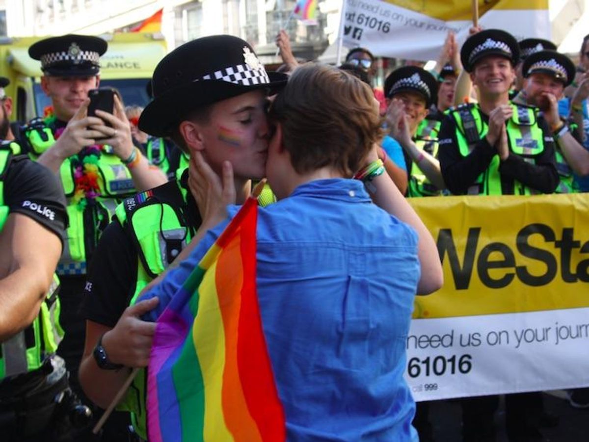 Lesbian Cop Gets Proposed to by Girlfriend at London Pride