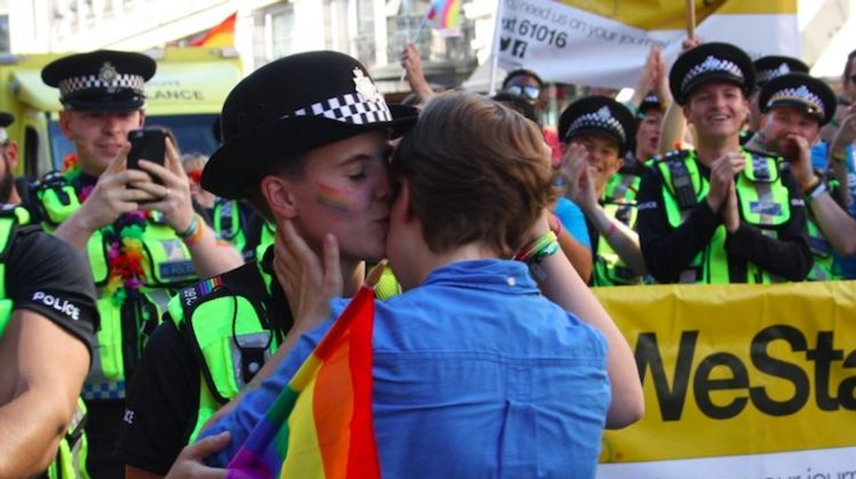Lesbian Cop Gets Proposed to by Girlfriend at London Pride