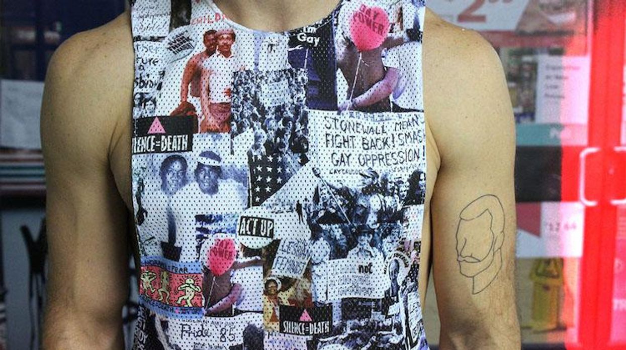 Coveted: Mesh Muscle Tank Pays Tribute to Historic LGBTQ Pioneers