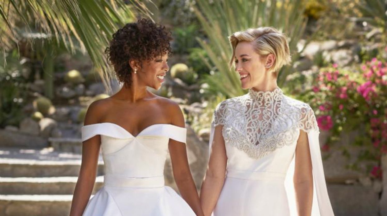 Samira Wiley & Lauren Morelli Got Hitched This Weekend in Palm Springs
