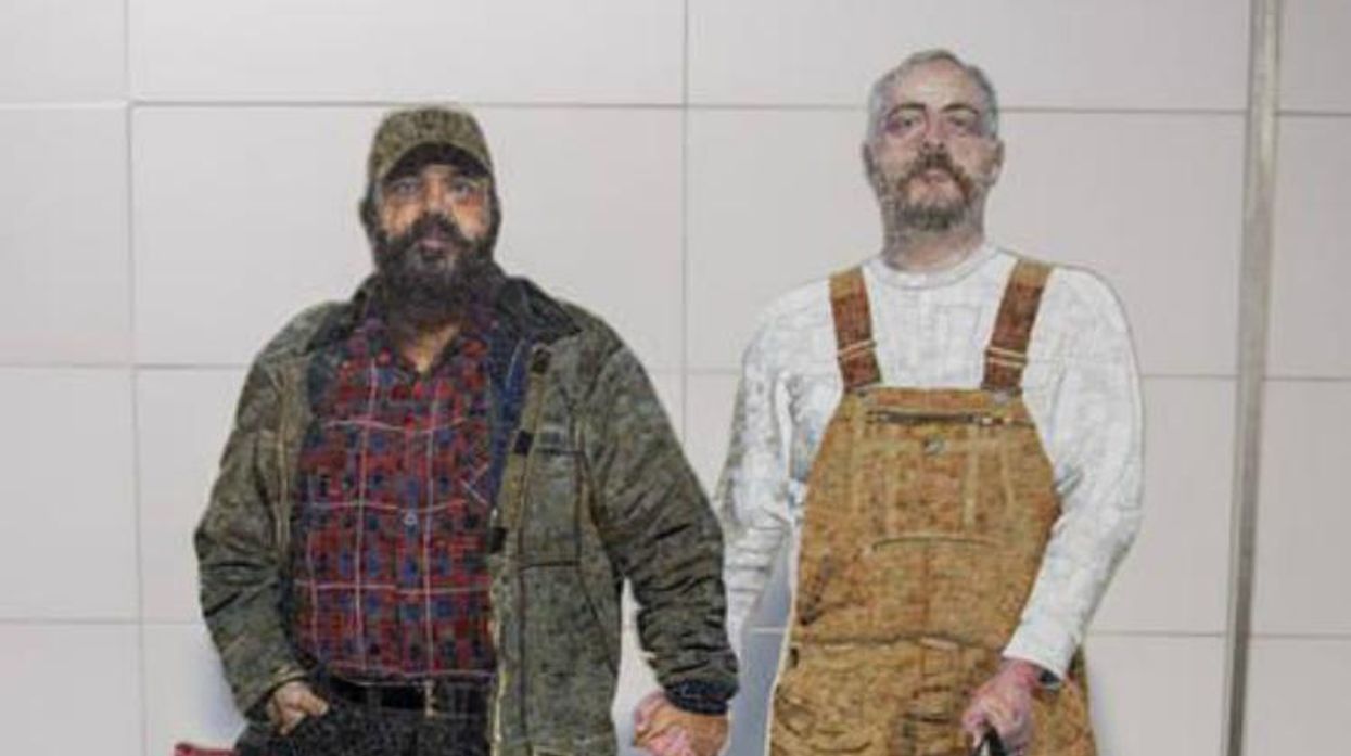 New NYC Subway Station Features Mural of Gay Couple