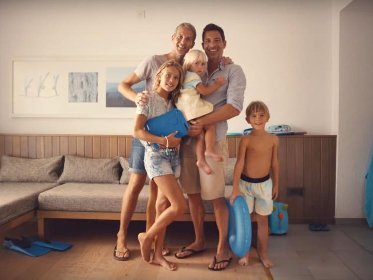 Adorable Gay Dads Featured in Travel Company Ad