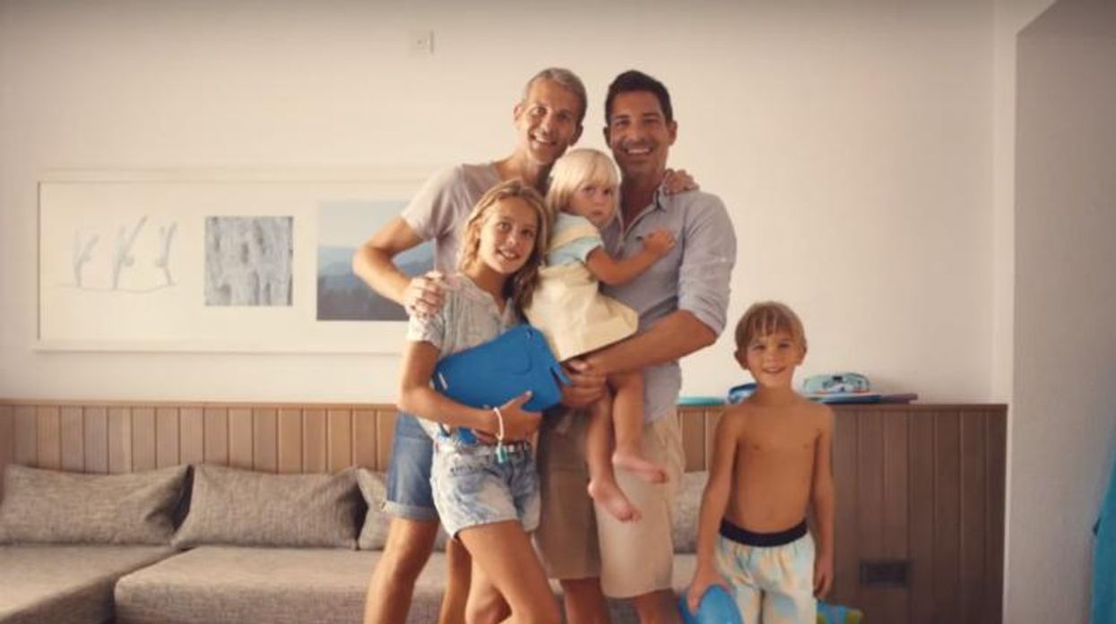 Adorable Gay Dads Featured in Travel Company Ad
