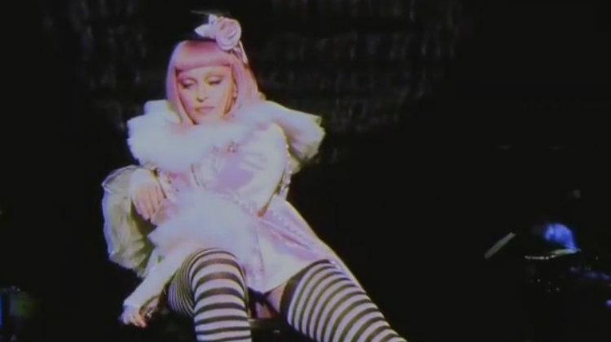 Madonna Covers Britney Spears’ ‘Toxic’ At Art Basel As a Callout to Trump