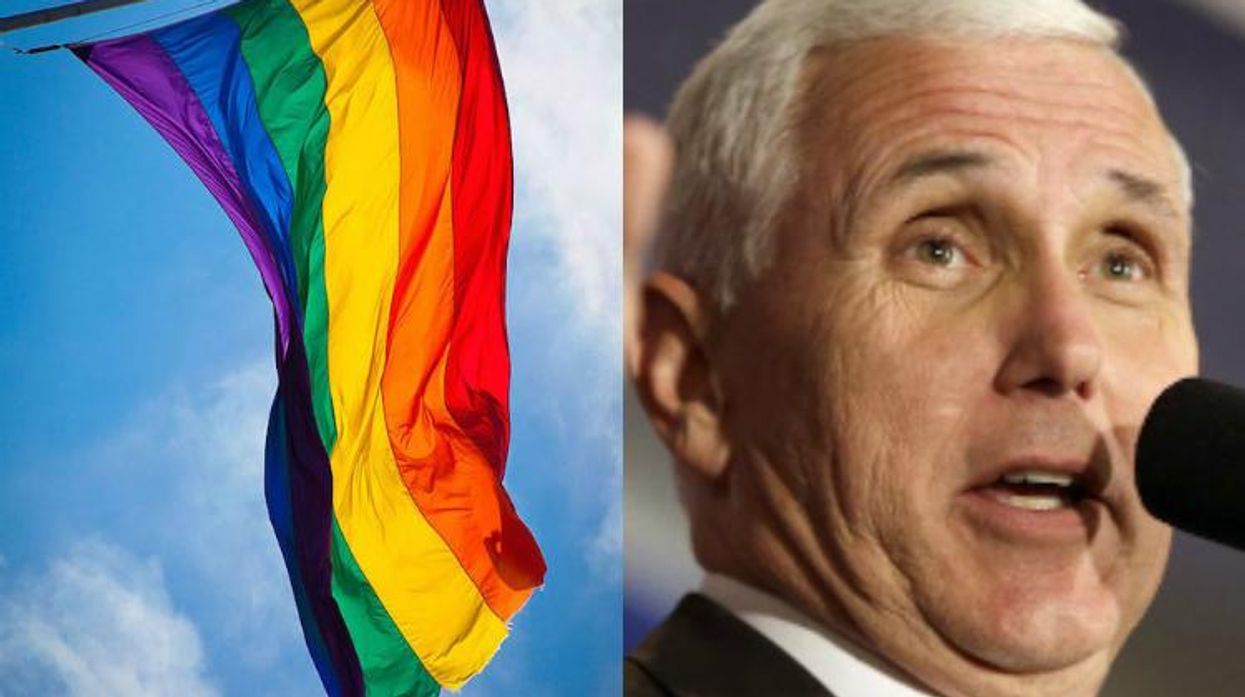 Mike Pence's New D.C. Neighbors Troll Him With Rainbow Flags