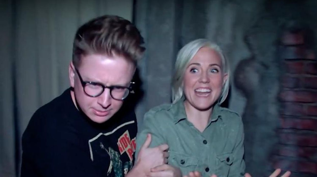Check Out Universal Studios Halloween Horror Nights with Tyler Oakley & Hannah Hart