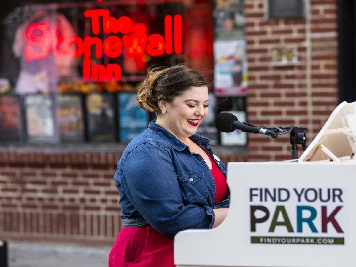 Mary Lambert Performs At Stonewall To Celebrate The National Park Service