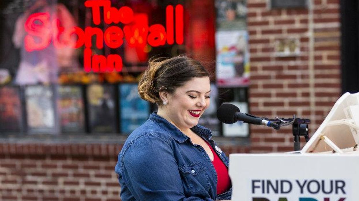 Mary Lambert Performs At Stonewall To Celebrate The National Park Service