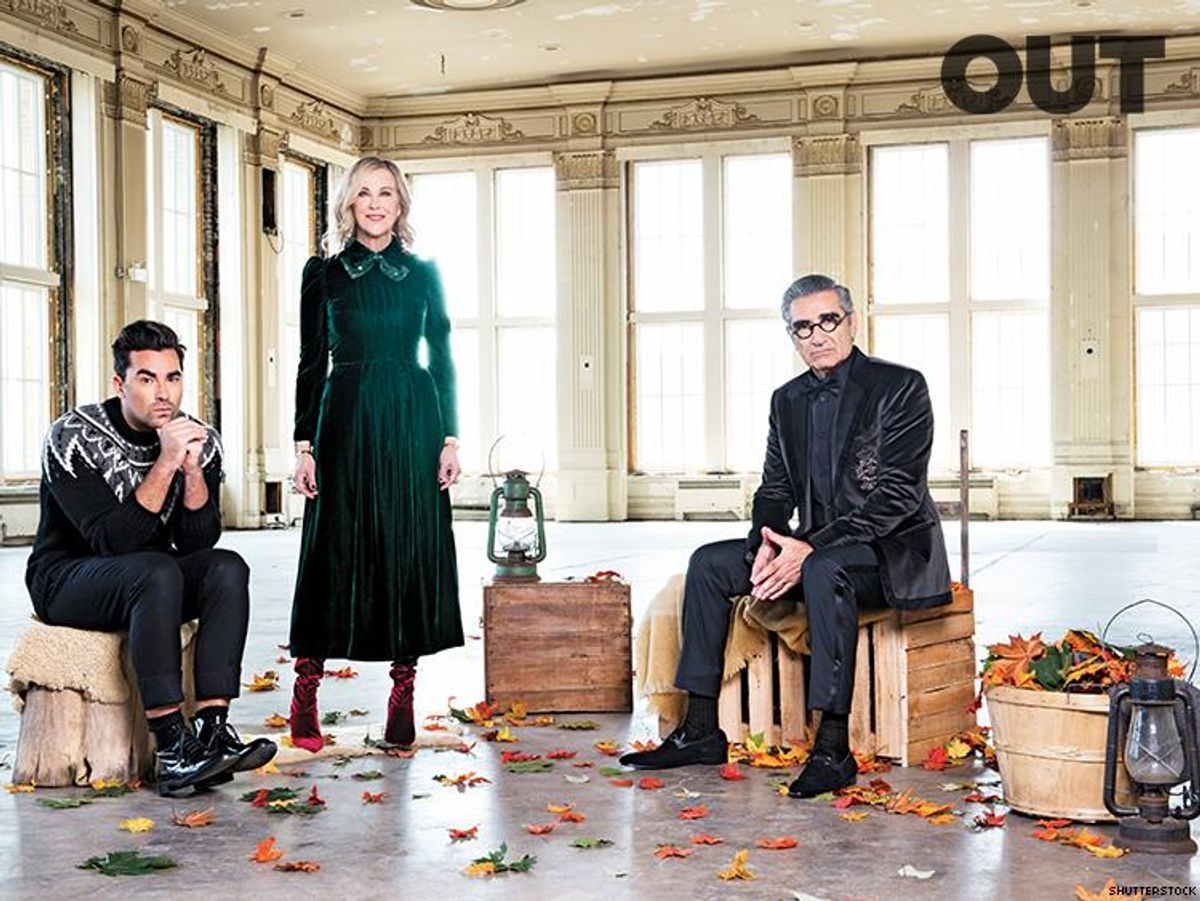 The Canadian Trifecta: Eugene Levy, Daniel Levy, Catherine O'Hara