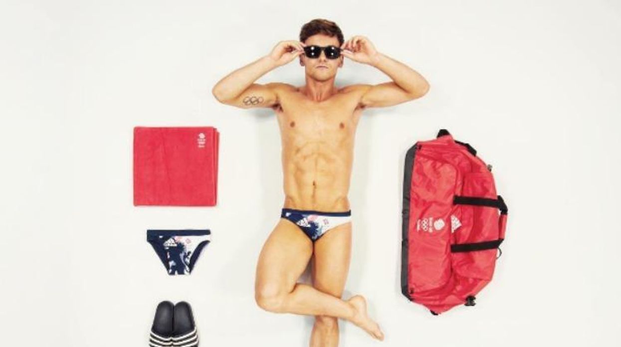 Tom Daley Gets ‘Fitted’ For His Olympic Uniform