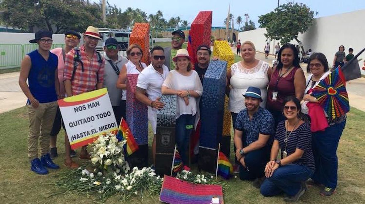 Puerto Rico Dedicates First LGBT Monument to Orlando Victims