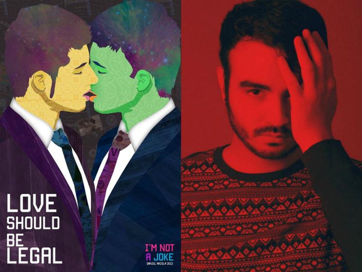 Venezuelan Artist Daniel Arzola Strengthens LGBT Identity Through 'Artivism'