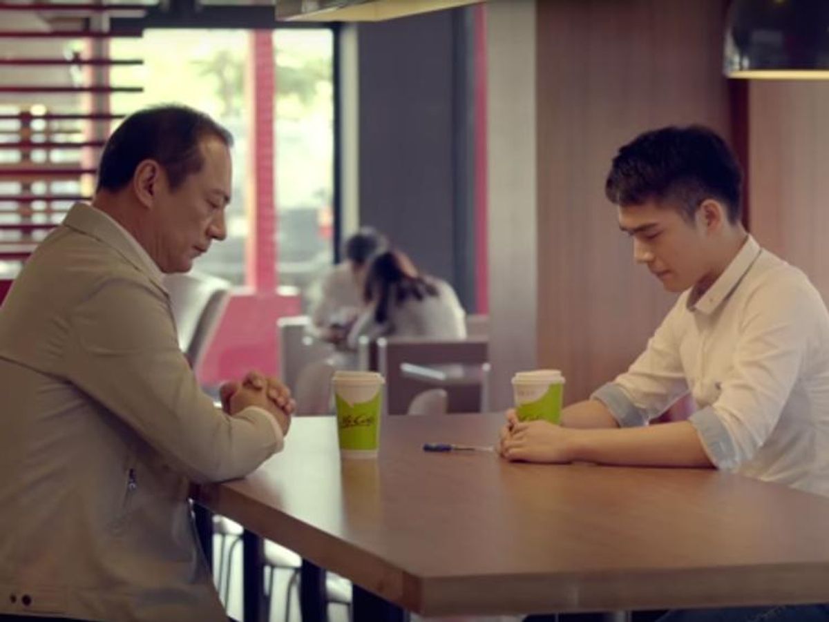 Son Comes Out to Dad In a Taiwanese McDonald's Commercial 