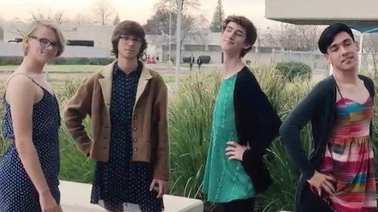 Boys Wore Dresses to School In Protest of Restrictive Dress Code