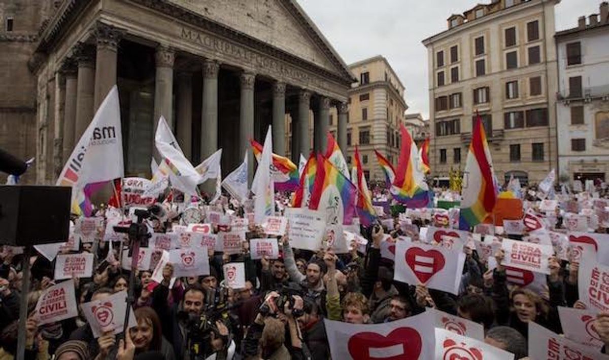 Breaking: Italy's Senate Begins Debate on Civil Unions 
