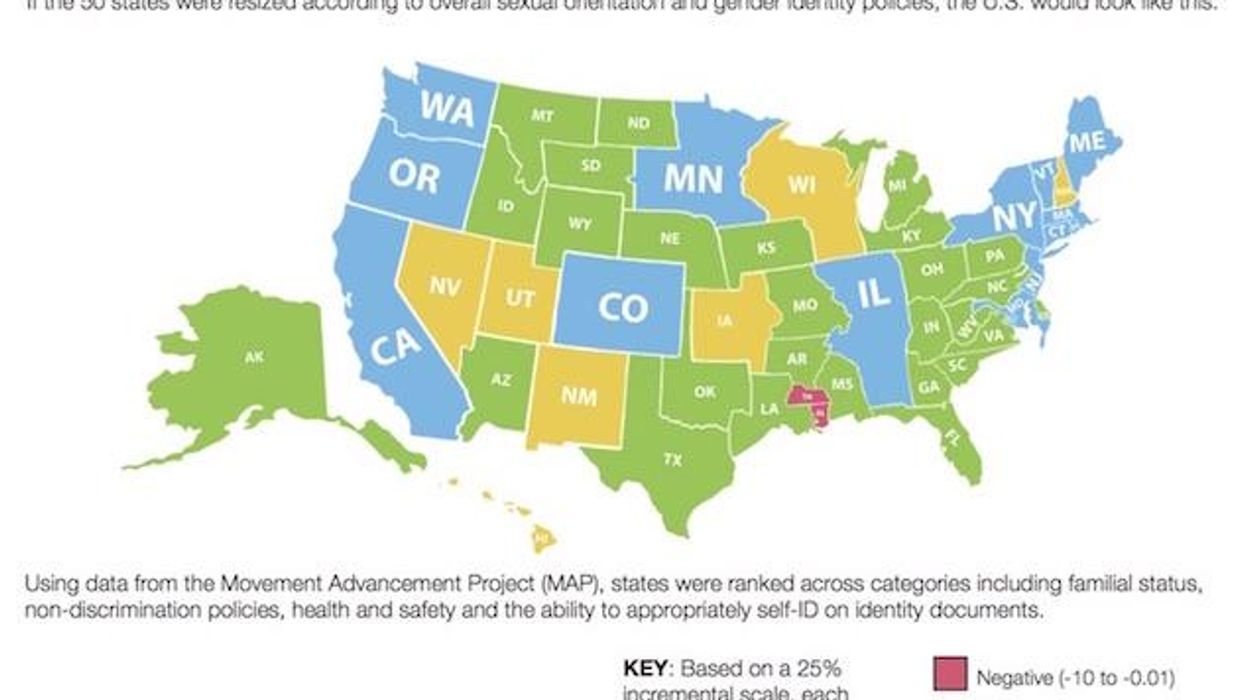 New Study Measures the State of LGBT Equality in America
