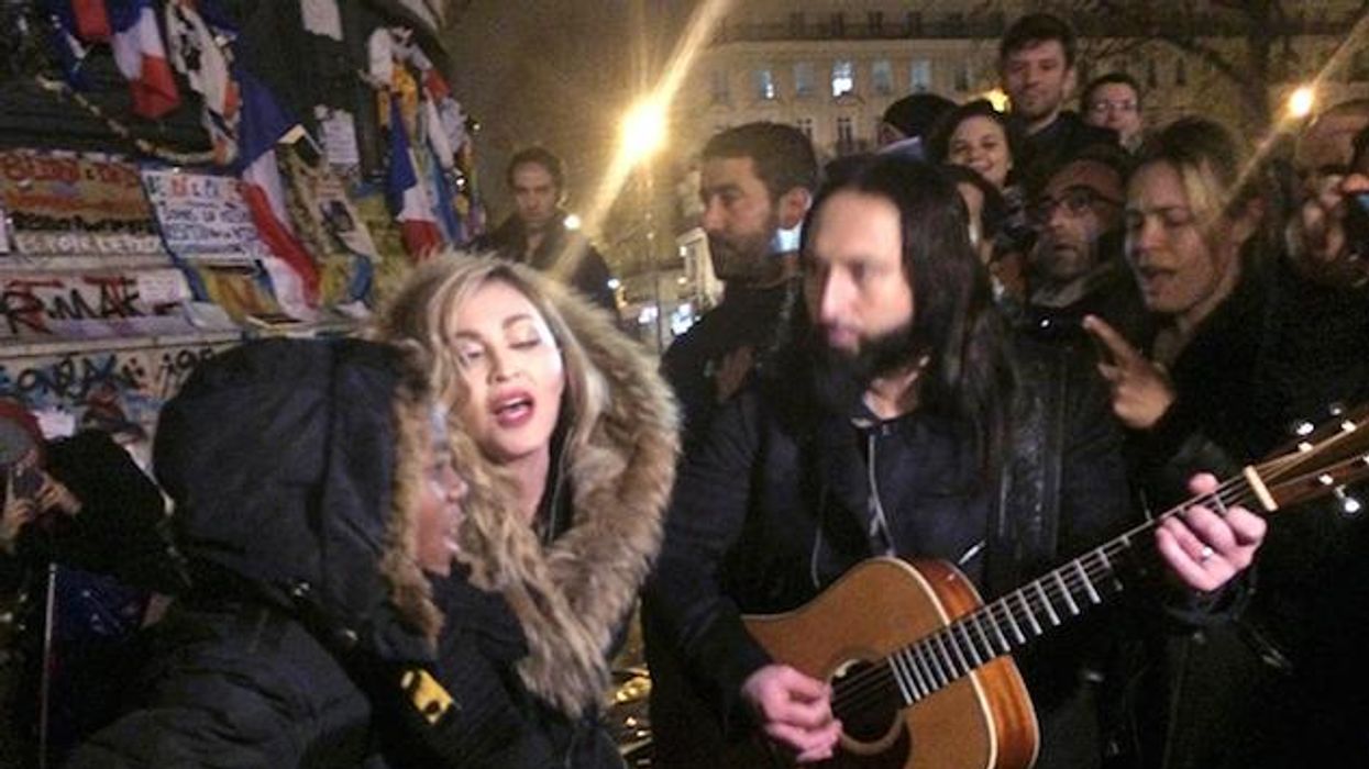 Madonna Performs Concert at Site of Paris Attacks