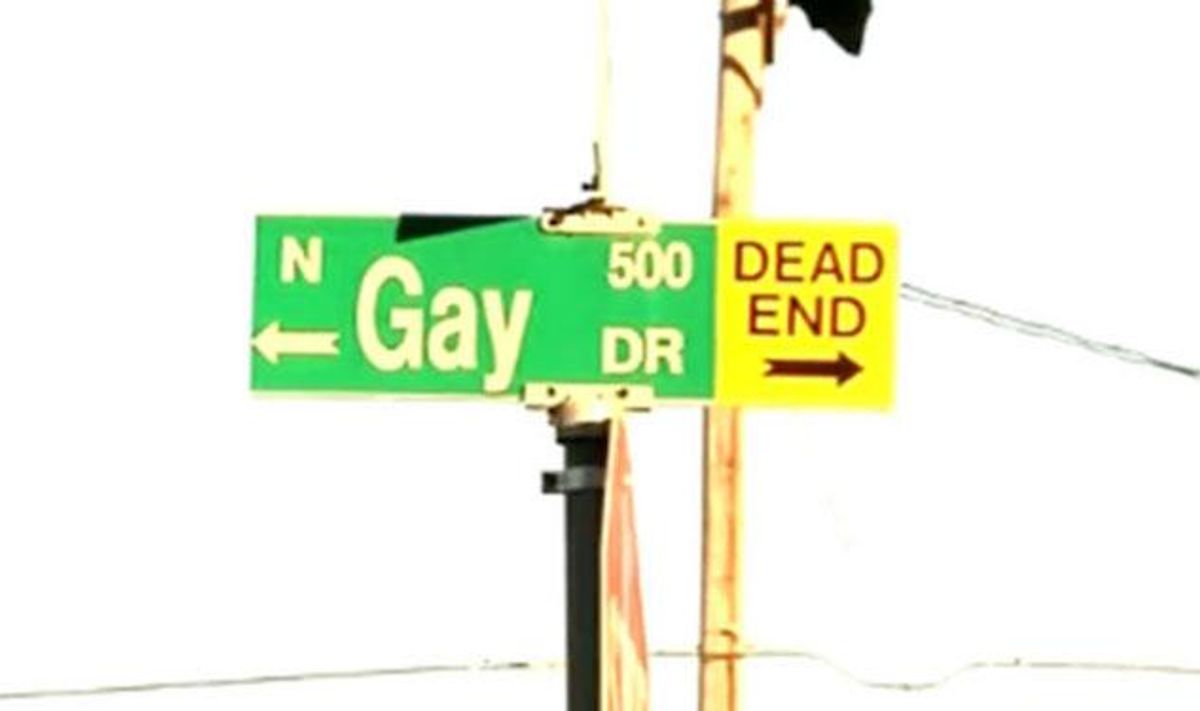 Gay Street in Texas Town Will Remain Totally Gay