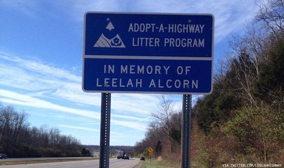 Ohio Highway Section Memorializes Leelah Alcorn