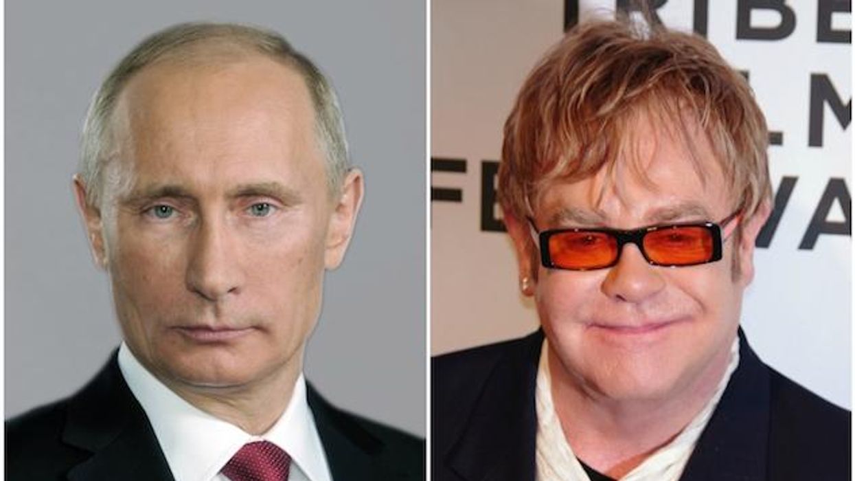 Vladimir Putin Calls Elton John To Discuss LGBT Rights