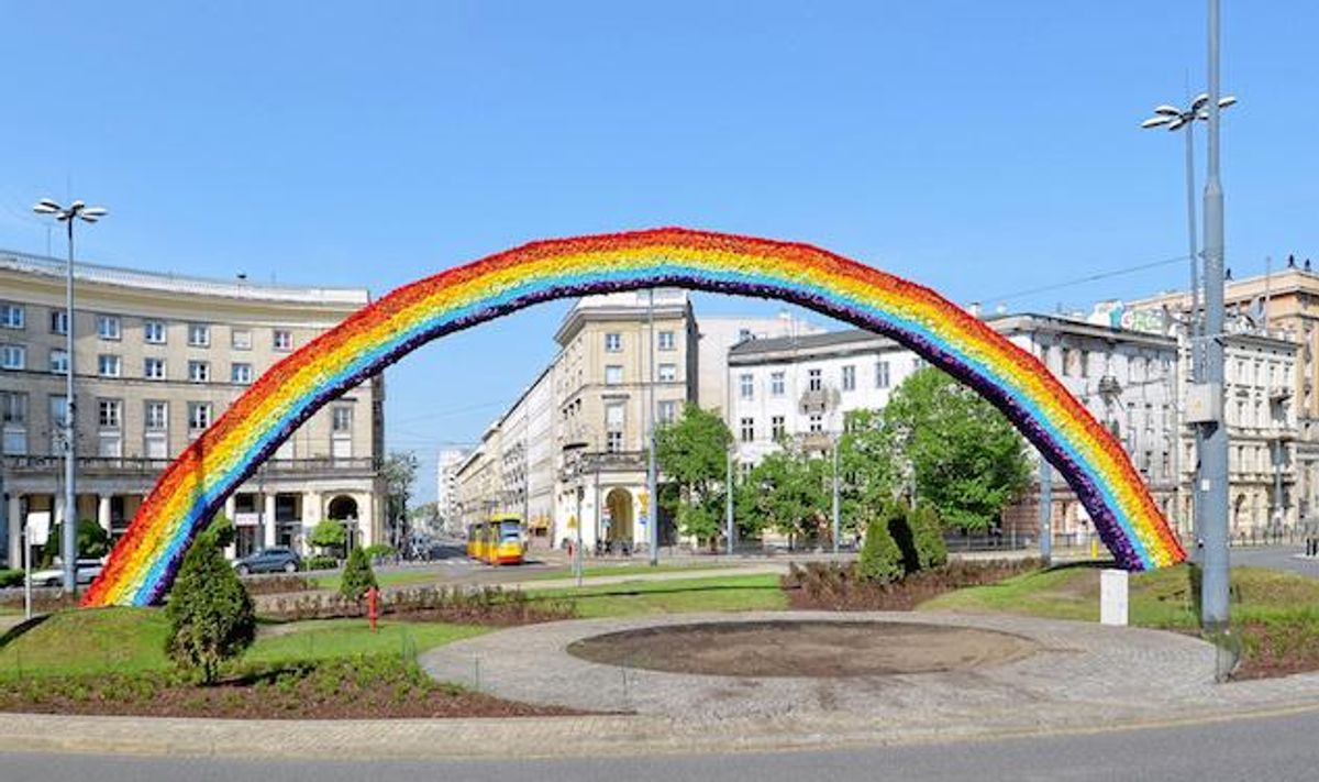Tolerance Rainbow in Warsaw Taken Down 