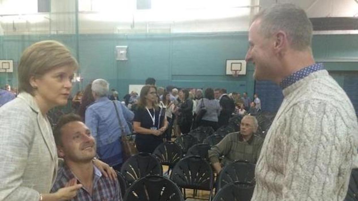 Scottish First Minister Helps Gay Couple Get Engaged