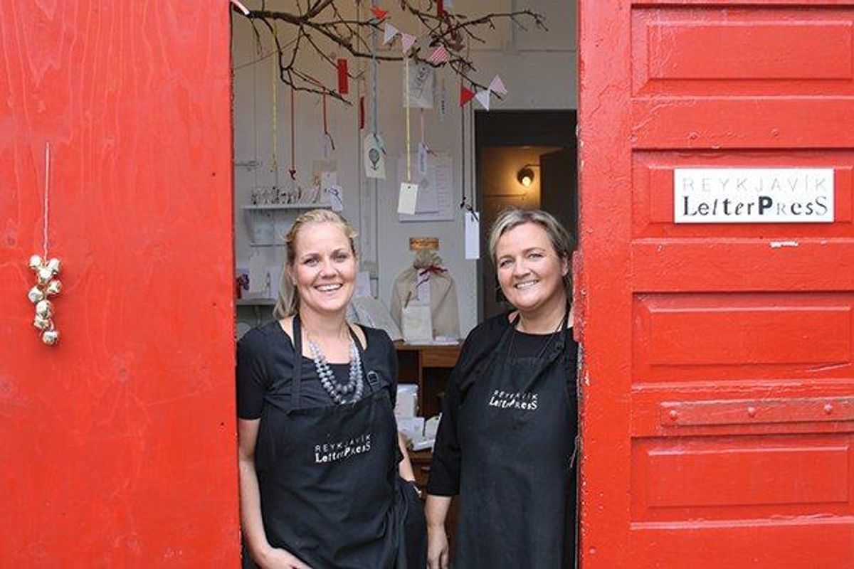 Meet Reykjavik's Lovely Letterpress Ladies
