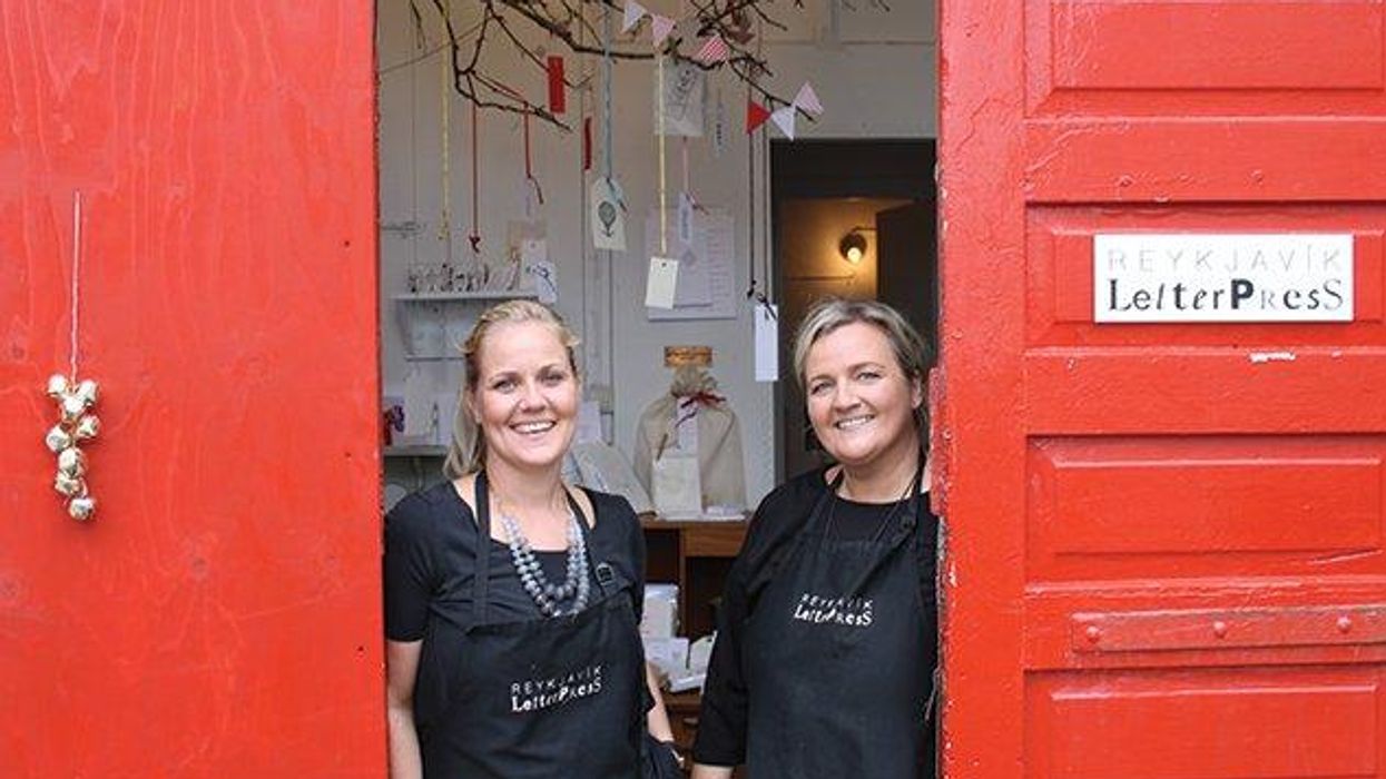 Meet Reykjavik's Lovely Letterpress Ladies