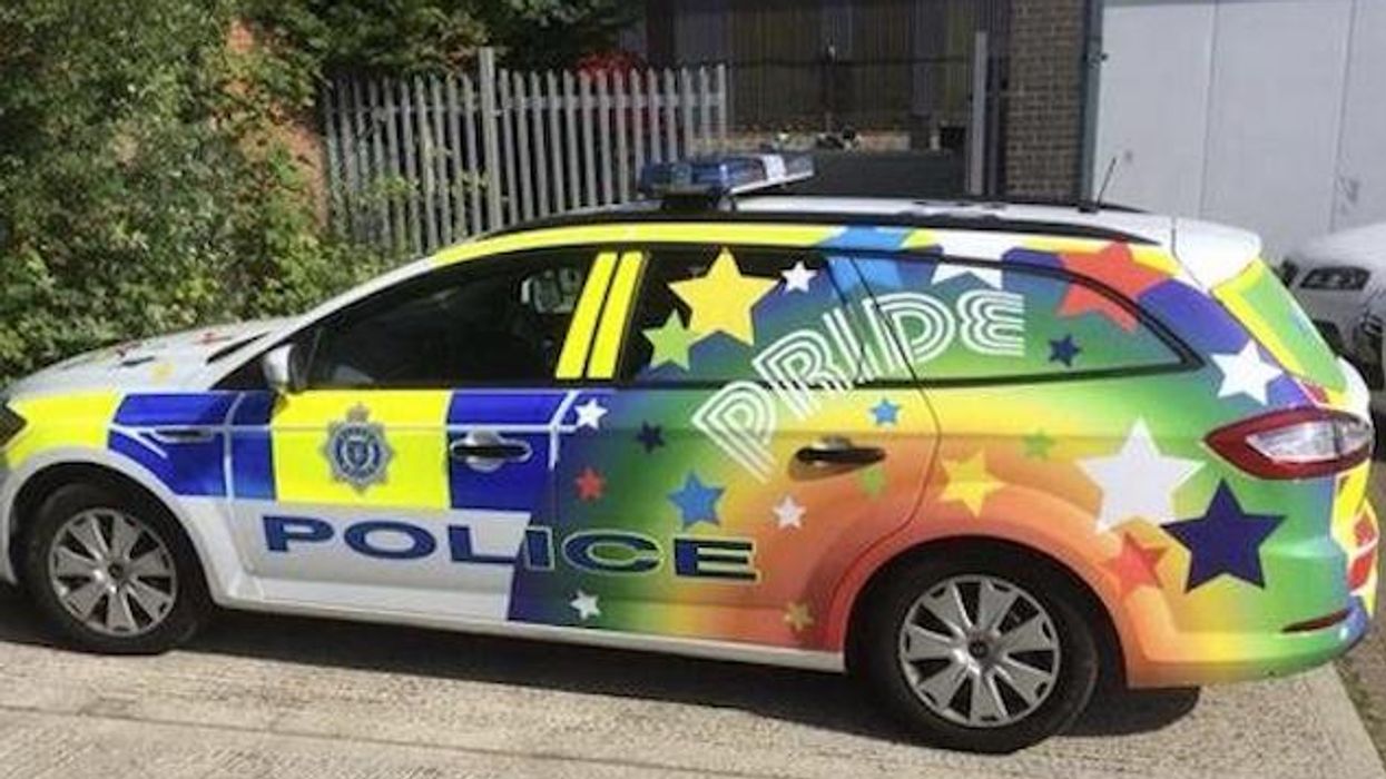 Police Vehicles Get Gay Makeovers For Brighton Pride