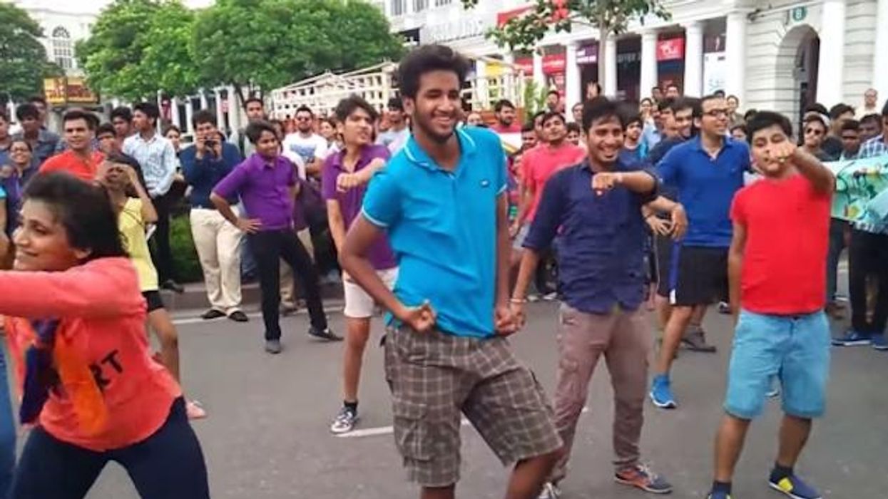 New Delhi Has First Gay Flash Mob