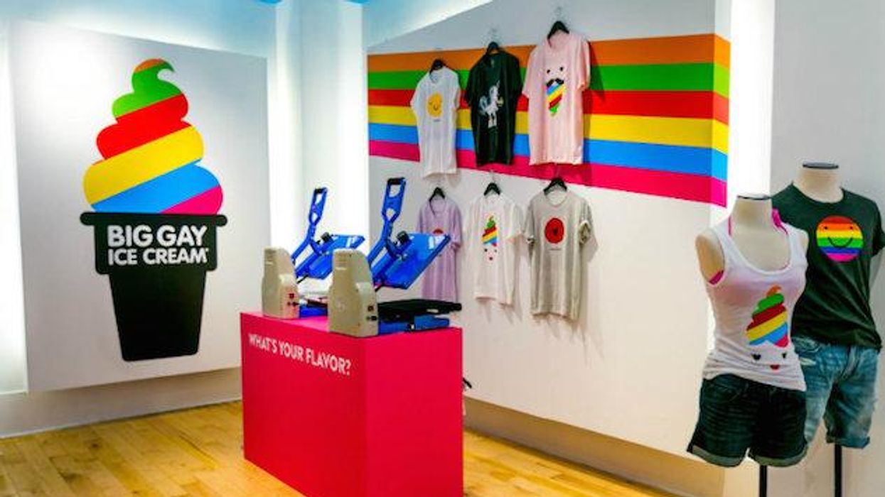 Don't Miss the Big Gay Ice Cream & Gap Collaboration in NYC