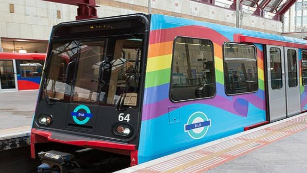 London Introduces a Rainbow Train and Bridge in Time for Pride