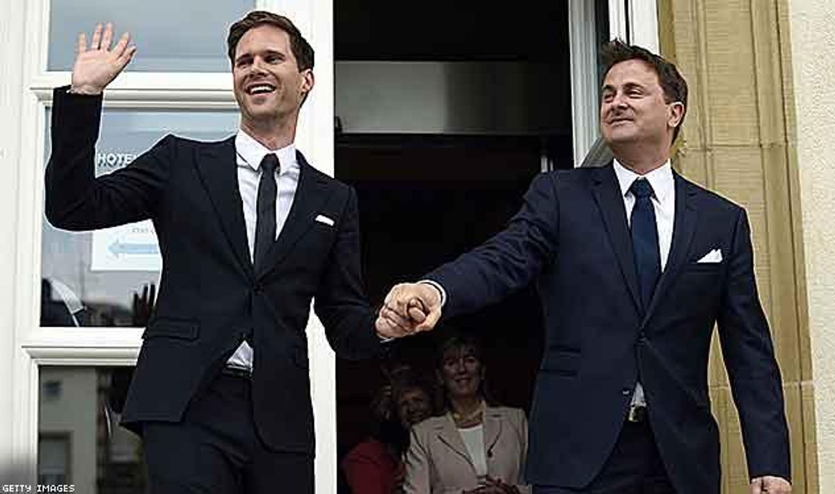 Luxembourg's Prime Minister Is First EU Leader to Marry Same-Sex Partner in Office